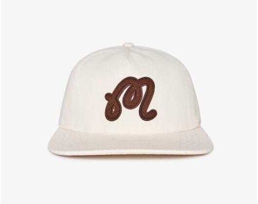 Kšiltovka Malbon - Velasco Snapback - Cream
