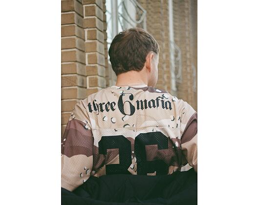 Dres Huf - Three 6 Mafia Football Jersey - Camo