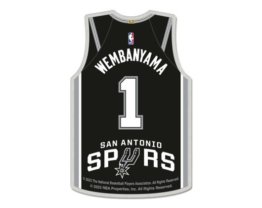 Připínáček WinCraft - NBA Collector Pin Jewelry Card - Victor Wembanyama - San Antonio Spurs