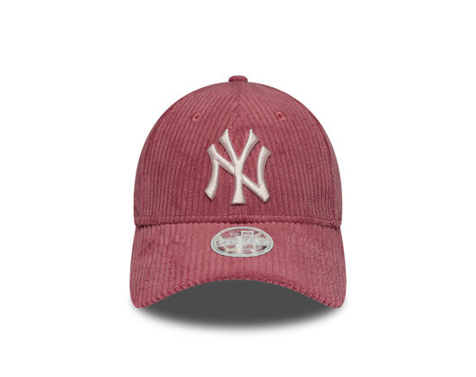 Dámská Kšiltovka New Era - MLB Chunky Cord 9FORTY M-CROWN - NY Yankees - Cardinal Suede