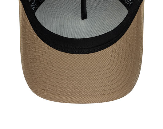 Kšiltovka New Era - Branded Faux Suede 9FORTY M-CROWN - Stone