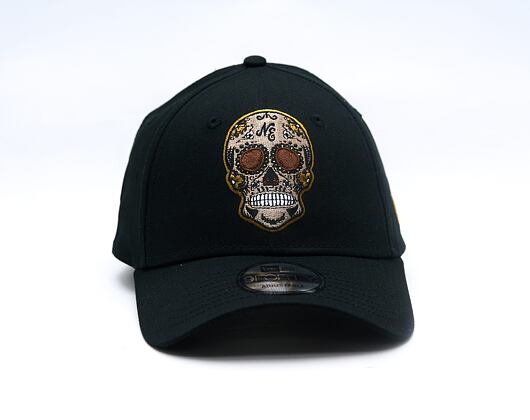 Kšiltovka New Era - Branded Skull Pack 9FORTY - Black / Brown