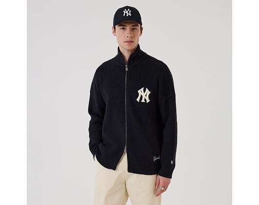 Svetr New Era - MLB Zip Knitwear - NY Yankees - Navy