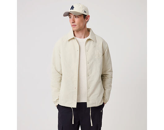 Bunda New Era - MLB Coaches Jacket - LA Dodgers - Stone
