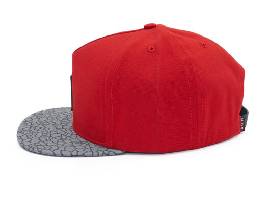 Kšiltovka HUF Metal H Quake Strapback Red