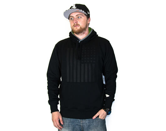 Mikina s kapucí New Era US PO Hoody Black