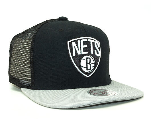 Kšiltovka Mitchell & Ness Untruck Brooklyn Nets Black Snapback