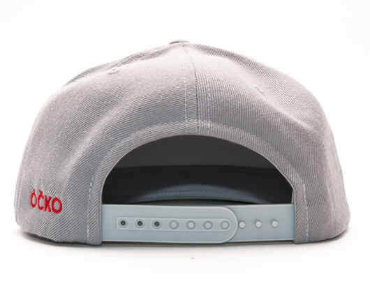 Kšiltovka Snapbacks.cz Smokey Grey Vibration ÓČKO Snapback