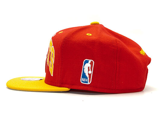 Kšiltovka Mitchell & Ness Team Arch Houston Rockets Red Snapback
