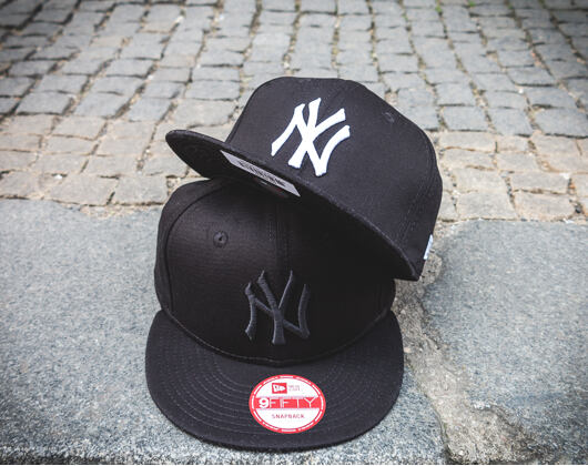 Kšiltovka New Era - MLB 9FIFTY - NY Yankees - Black / White