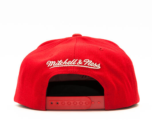 Kšiltovka Mitchell & Ness Metallic Logo Detroit Red Wings Snapback