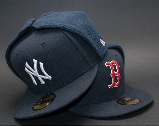 Kšiltovka s klapkami New Era Leagbas Dog Ear Boston Red Sox Team Colors Dog Ear