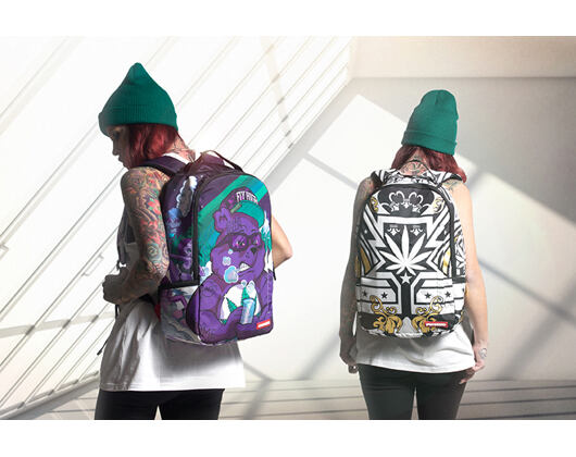 Batoh Sprayground Purple Haze Bear