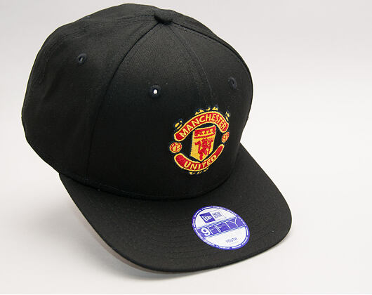 Dětská Kšiltovka New Era Manchester United Black Snapback Youth