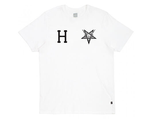 Triko HUF Team Thrasher White
