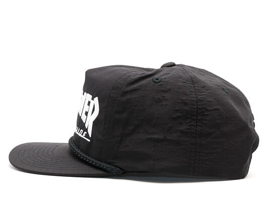 Kšiltovka HUF Collab Thrasher Logo Black Snapback