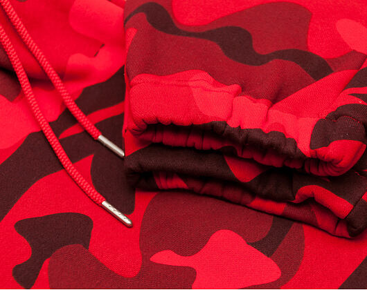 Tepláky Pink Dolphin Camo Red