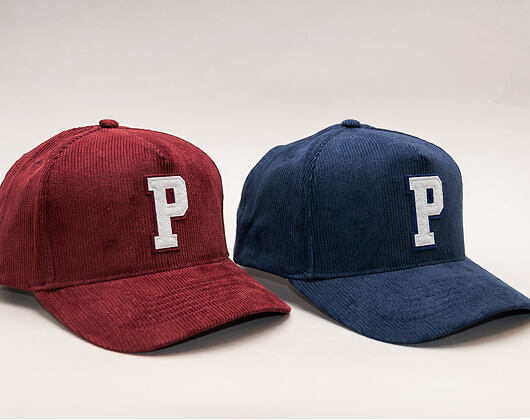 Kšiltovka Pink Dolphin P Corduroy Maroon Snapback