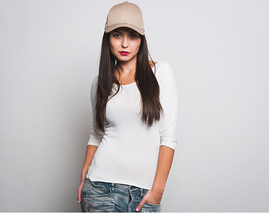 Kšiltovka State of WOW Crown 2 Baseball Khaki Velcro Strapback