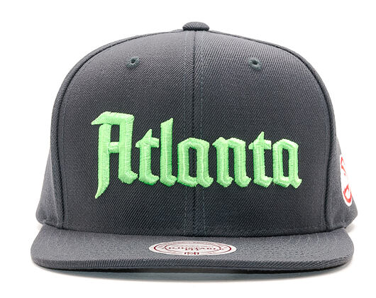 Kšiltovka Mitchell & Ness Gotham City Atlanta Hawks Snapback