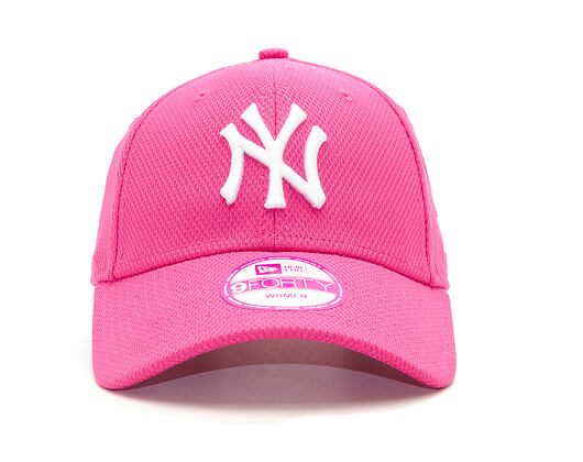 Dámská Kšiltovka New Era Diamond Era Fashion Essential New York Yankees Pink/White Strapback