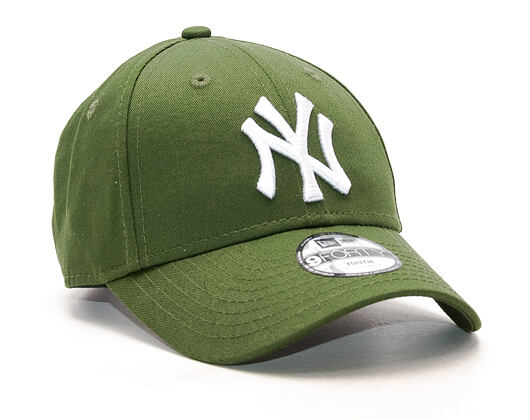 Dětská Kšiltovka New Era League Essential New York Yankees Green Youth Strapback
