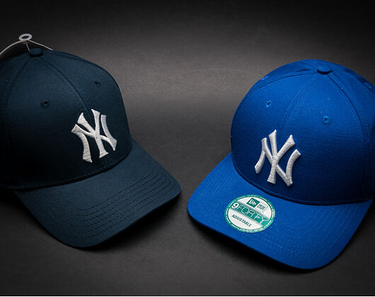 Kšiltovka New Era New York Yankees Blue/White 9FORTY Strapback