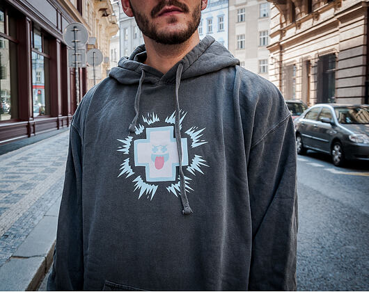 Mikina s kapucí Pink Dolphin Ghost Promo Hoodie Black