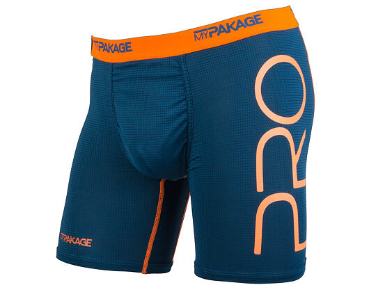 Sportovní Boxerky MyPakage Pro Series Ink/High-Vis Orange