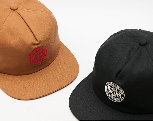 Kšiltovka HUF Token Black Snapback