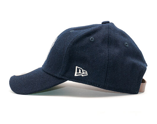 Kšiltovka New Era Wool Felt Logo New York Yankees Navy 9FORTY Strapback