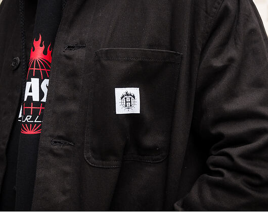 Bunda Coach Jacket HUF Thrasher Chore Black
