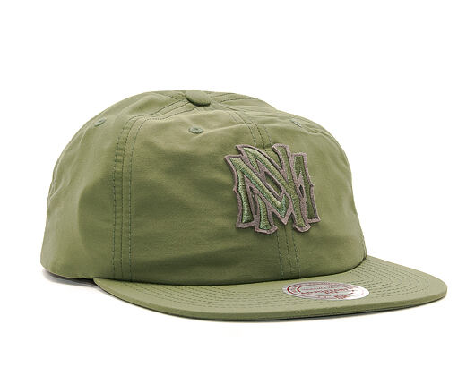 Kšiltovka Mitchell & Ness Oxford Olive Snapback
