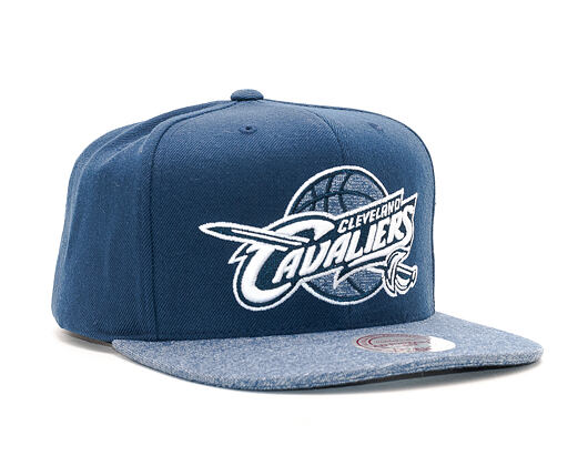 Kšiltovka Mitchell & Ness Melange Infill Cleveland Cavaliers Navy Snapback