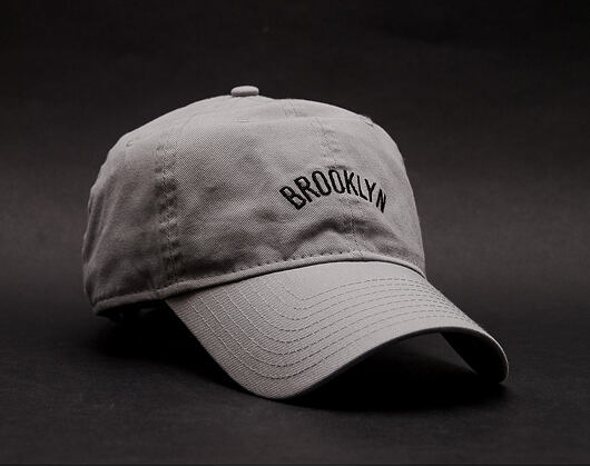 Kšiltovka New Era Unstructured Brooklyn Nets 9FORTY Grey Strapback