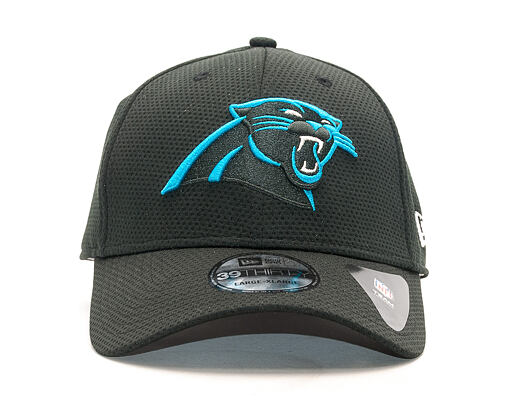 Kšiltovka New Era Sideline Tech Carolina Panthers 39THIRTY Black Stretchfit