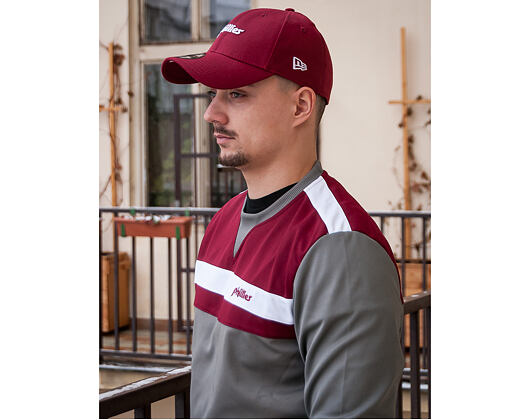 Kšiltovka New Era Mini Word Mark Philadelphia Phillies 39THIRTY Red Stretchfit