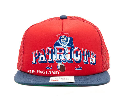 Kšiltovka New Era Heritage Trucker New England Patriots 9FIFTY  Red/Navy Snapback