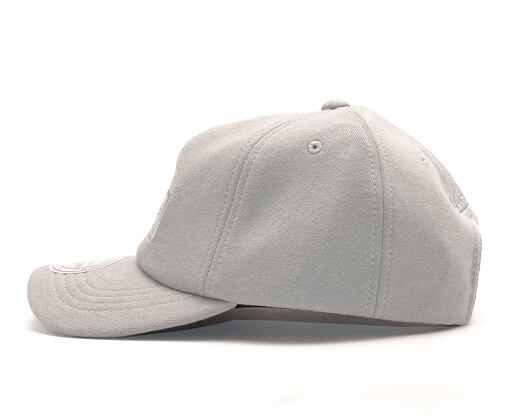 Kšiltovka Mitchell & Ness Throwback Grey Snapback