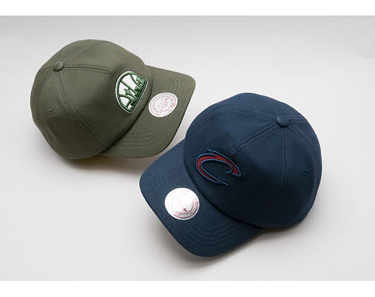 Kšiltovka Mitchell & Ness Throwback Seattle Supersonics Olive Snapback