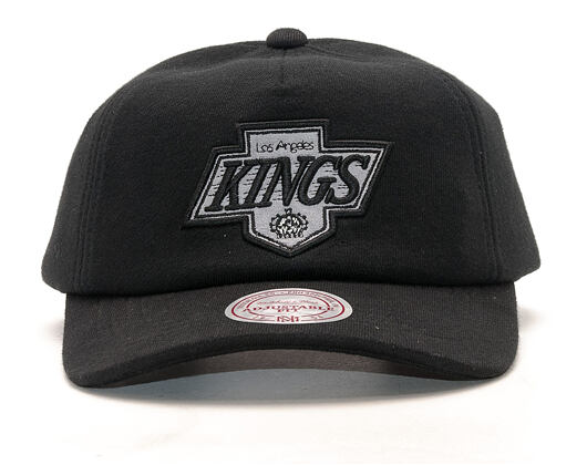 Kšiltovka Mitchell & Ness Throwback Los Angeles Kings Black Snapback