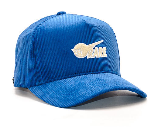Kšiltovka Pink Dolphin Rare Corduroy Structured Blue Zipback