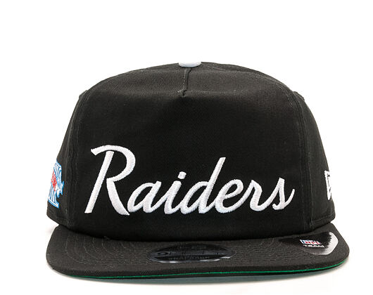 Kšiltovka New Era Throwback Oakland Raiders 9FIFTY Official Team Colors Snapback