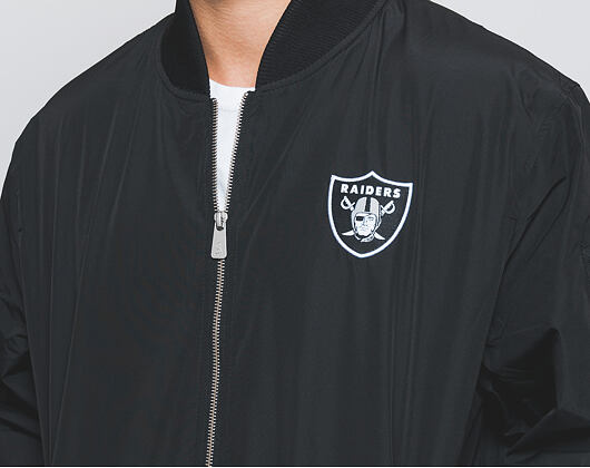 Bunda New Era Concrete Bomber Oakland Raiders Black