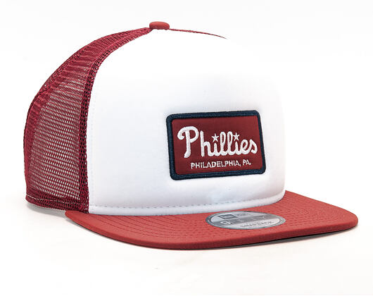 Kšiltovka New Era Emblem Foam Snap Philadelphia Phillies White/Carmine 9FIFTY Snapback