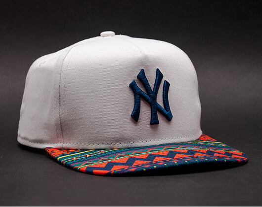 Kšiltovka New Era Sunny Snap New York Yankees White/Mixed Pattern 9FIFTY Snapback