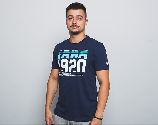 Triko New Era Story Tee Light Navy