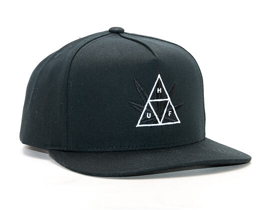Kšiltovka HUF 420 Triple Triangle Black Snapback