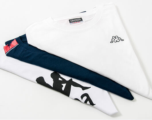 Triko Kappa Basic Cafers White