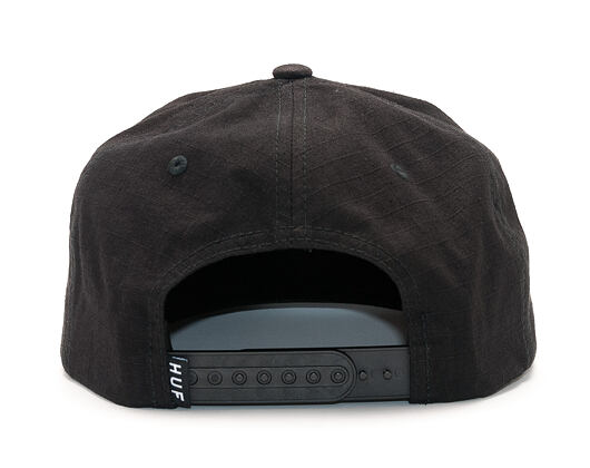Kšiltovka HUF Apparel Cap Bar Logo Black Snapback